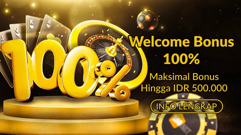 188BET - Bonus Deposit Pertama 100%